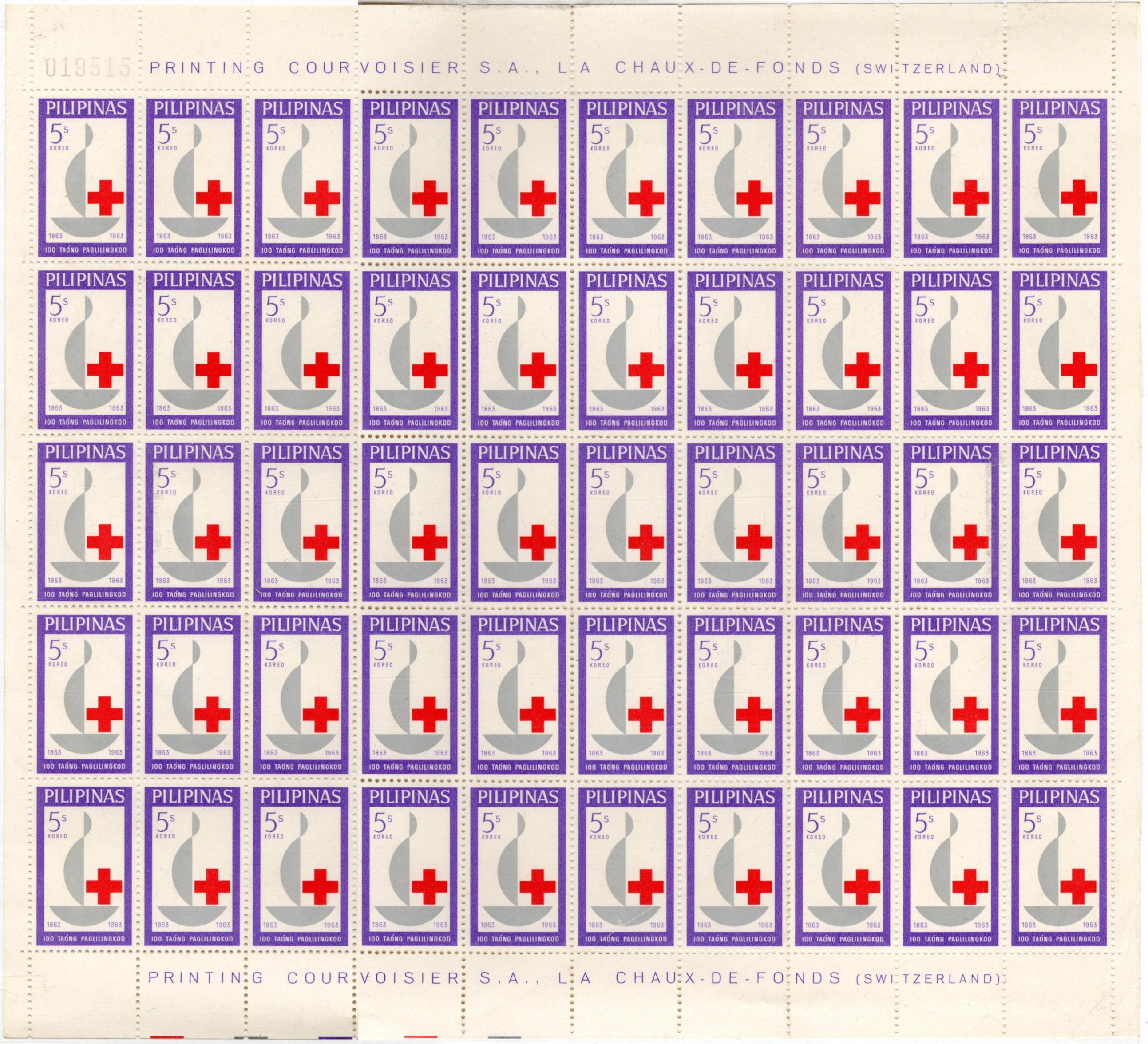 Philippines 1963 Full Sheet 